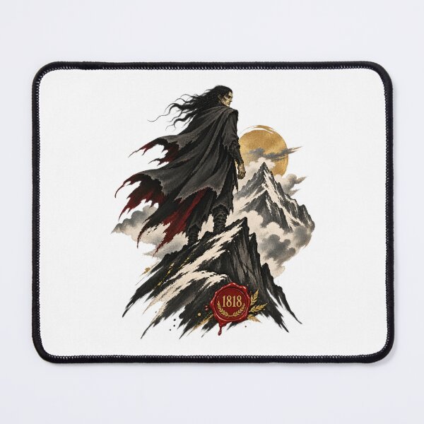 Item preview, Frankenstein Creature Climbs Toward the Golden Moon designed and sold by Fenay Designs.