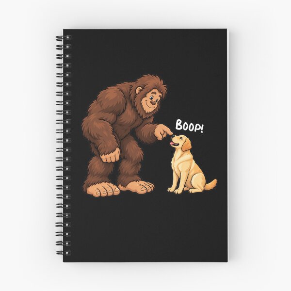 Item preview, Bigfoot and Labrador Retriever Boop Fun Design Sasquatch designed and sold by rafaeltto.