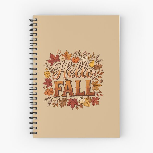 Item preview, Hello Fall Autumn Season Thanksgiving Harvest Enthusiast designed and sold by w66aboo.
