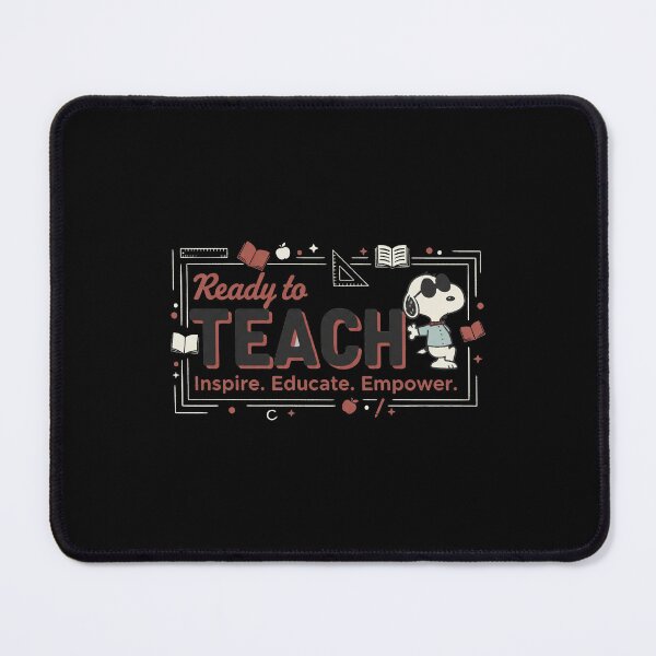 Item preview, Ready To Teach Inspire Educate Empower Cool Snoopy Teacher designed and sold by Dravienart.
