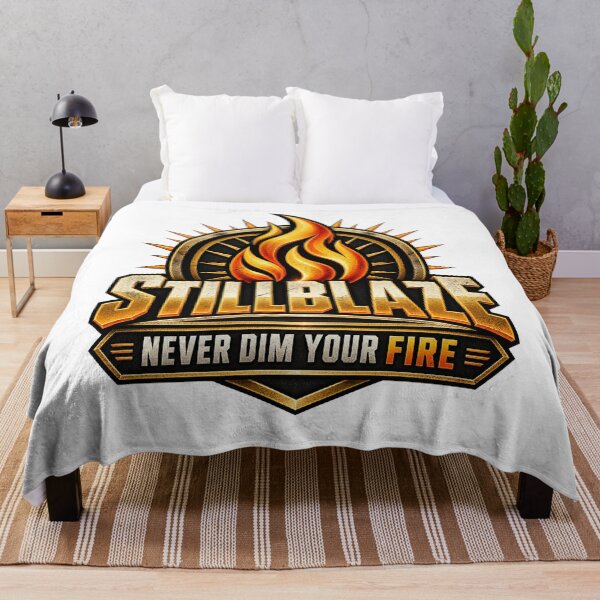 Item preview, STILLBLAZE Never Dim Your Fire – Motivational Streetwear designed and sold by BilcoStillbaze.