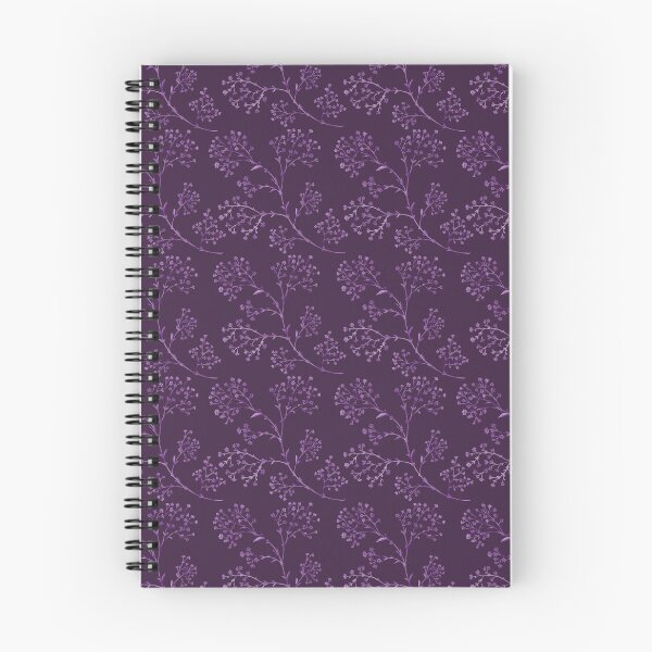 Item preview, Purple Baby’s Breath on Dark Purple designed and sold by Mel-Mas-Stoband.