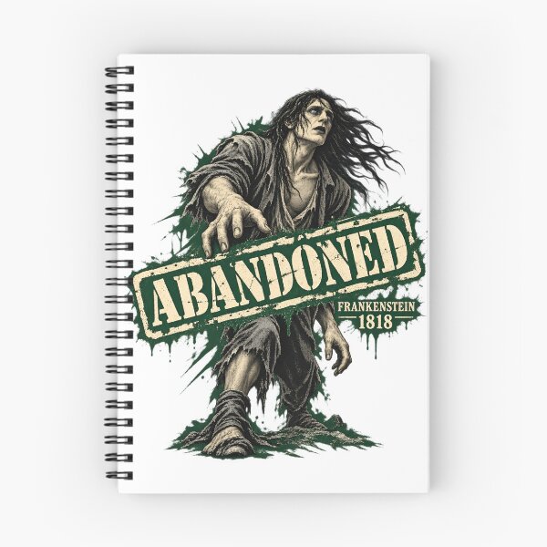Item preview, Frankenstein 1818 Abandoned Creature Stamp designed and sold by Fenay Designs.