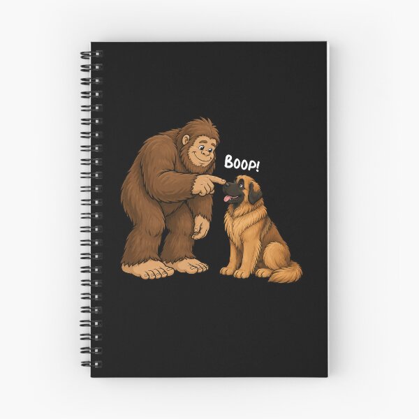 Item preview, Bigfoot and Leonberger Boop Fun Design Sasquatch designed and sold by rafaeltto.