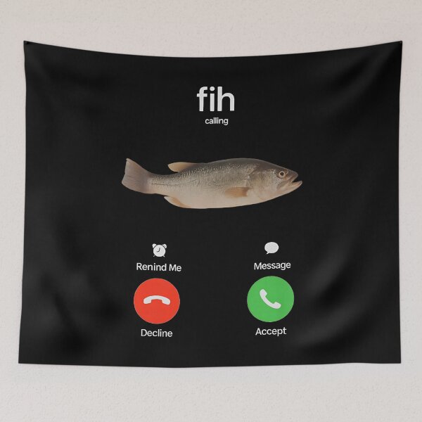 Item preview, Fih Calling  designed and sold by DoniMalitina.