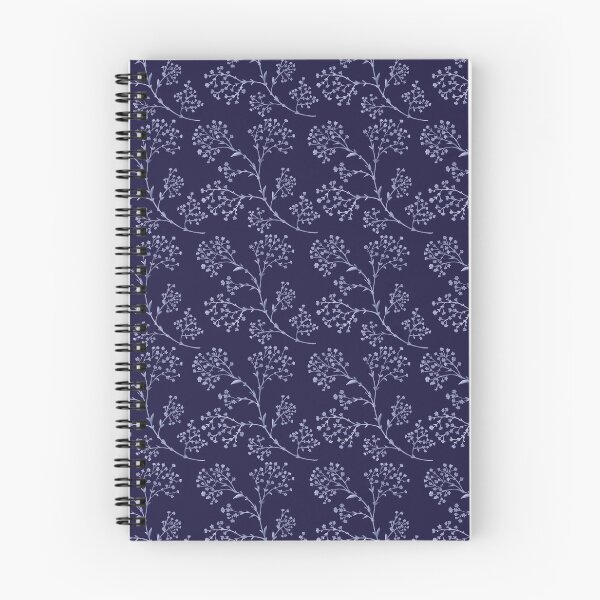 Item preview, Blue Baby’s Breath on Dark Blue designed and sold by Mel-Mas-Stoband.
