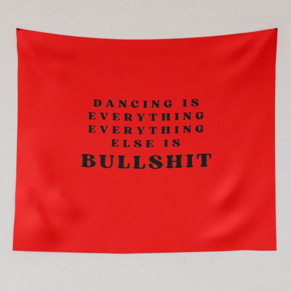 Item preview, Dancing Is Everything Minimalist Typography Quote designed and sold by eMKa82.