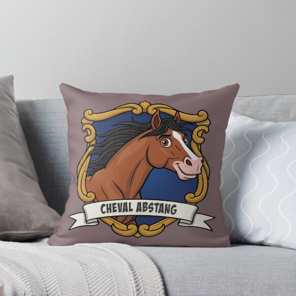 Item preview, The caricature of the horse Abstang in a coat of arms designed and sold by Cheval-de-coeur.
