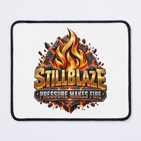 Item preview, STILLBLAZE Pressure Makes Fire – Motivational Streetwear designed and sold by BilcoStillbaze.