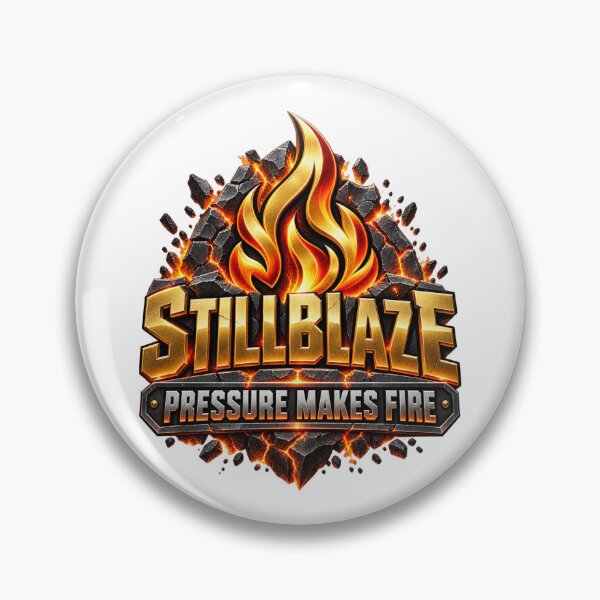Item preview, STILLBLAZE Pressure Makes Fire – Motivational Streetwear designed and sold by BilcoStillbaze.