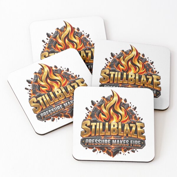 Item preview, STILLBLAZE Pressure Makes Fire – Motivational Streetwear designed and sold by BilcoStillbaze.