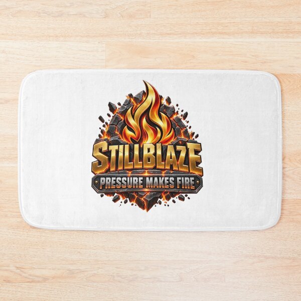Item preview, STILLBLAZE Pressure Makes Fire – Motivational Streetwear designed and sold by BilcoStillbaze.
