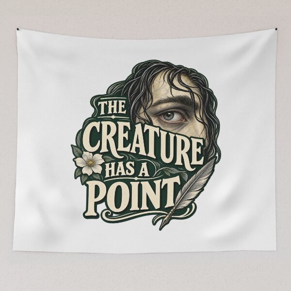 Item preview, Frankenstein: The Creature Has a Point designed and sold by Fenay Designs.