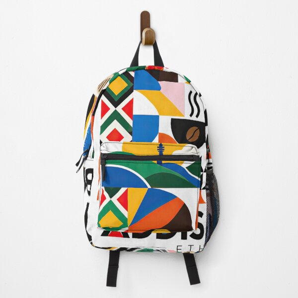 Item preview, Colorful geometric poster celebrating Addis Ababa, Ethiopia, wit designed and sold by ckybe.