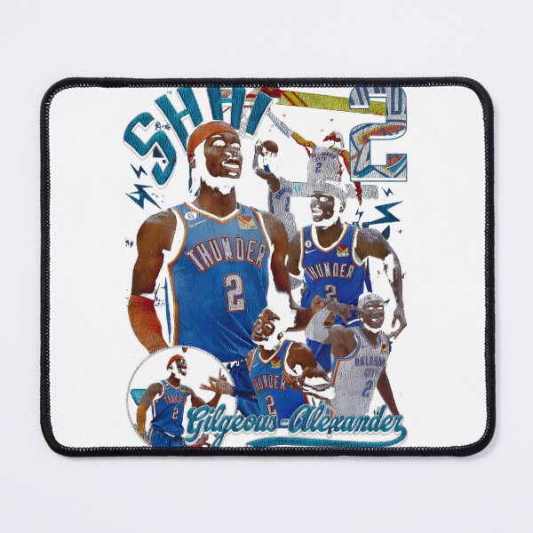 Item preview, Shai Gilgeous-Alexander Vintage Style Oklahoma City Basketball Design designed and sold by klickklick.