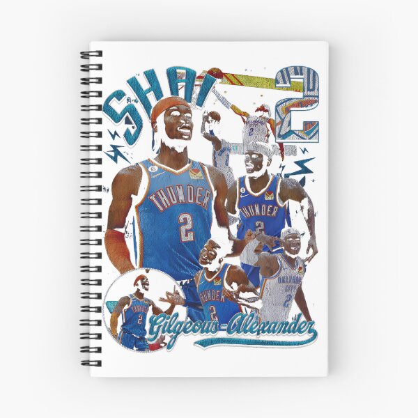 Item preview, Shai Gilgeous-Alexander Vintage Style Oklahoma City Basketball Design designed and sold by klickklick.