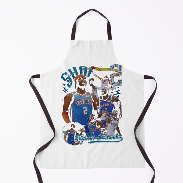 Item preview, Shai Gilgeous-Alexander Vintage Style Oklahoma City Basketball Design designed and sold by klickklick.