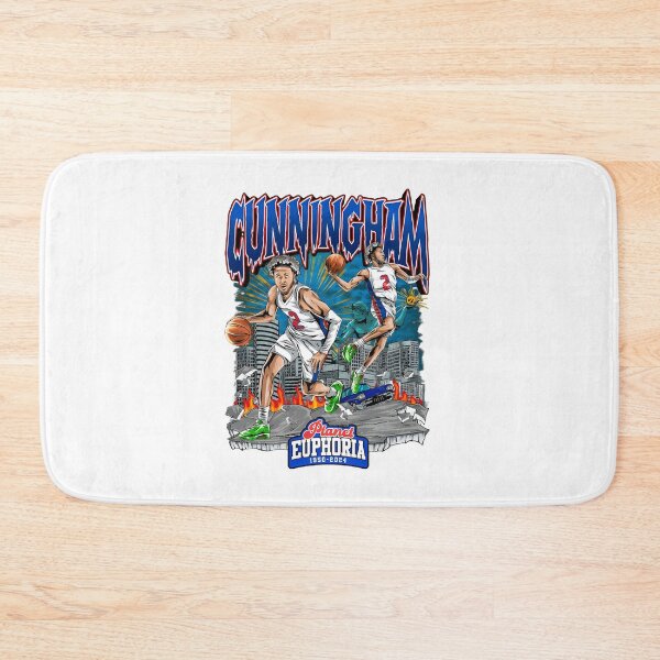 Item preview, Cade Cunningham Detroit Collage Artwork Featuring Basketball and City Elements designed and sold by klickklick.