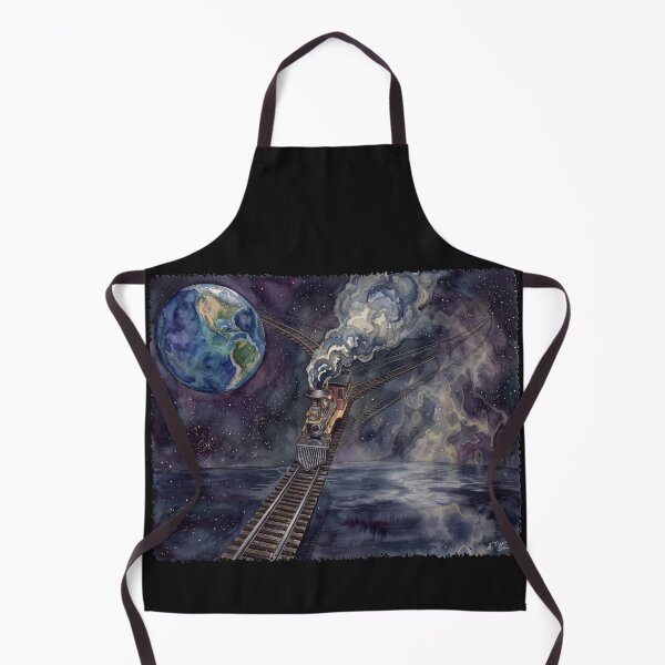 Item preview, Time Traveling Train moving Through Space designed and sold by CentauriArt.