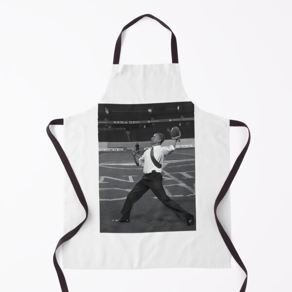 Item preview, President Barack Obama Throwing a Football Artistic Illustration designed and sold by Barbara Souza.