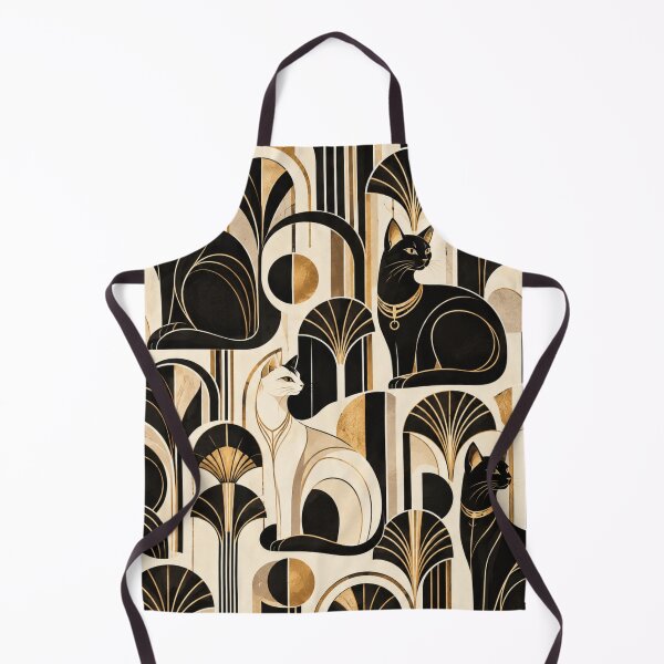 Item preview, Abstract Scandinavian Cat Silhouettes Floral Cat Design designed and sold by Aramdesing.