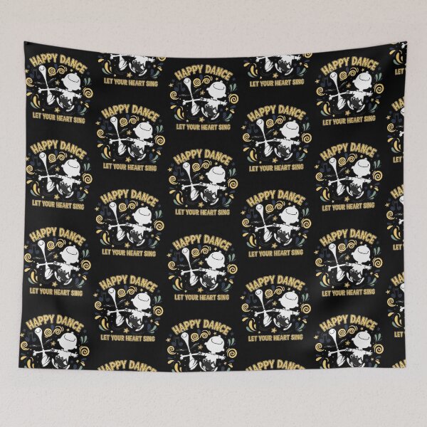 Item preview, Happy Dance Let Your Heart Sing Snoopy Charlie Brown Joyful Retro designed and sold by Dravienart.