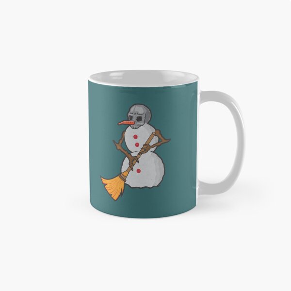 Item preview, Skeletal Snowman | Gothic Winter Illustration | Dead Winter designed and sold by Half Mess.