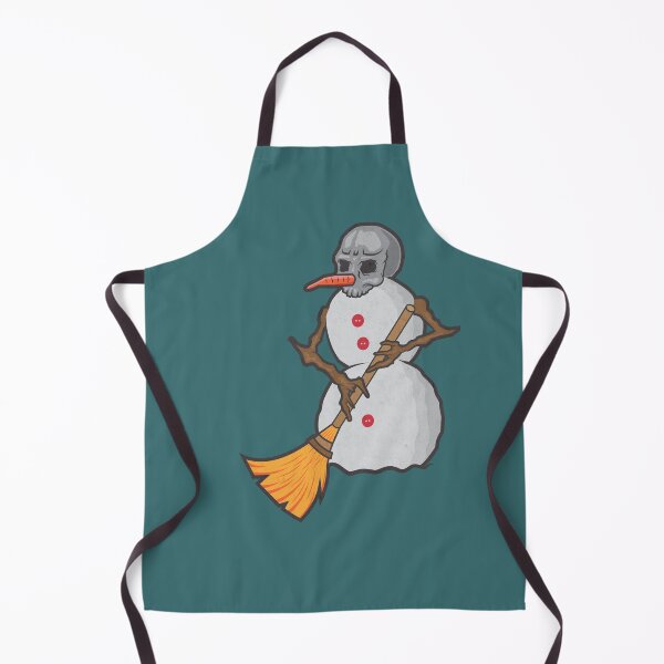 Item preview, Skeletal Snowman | Gothic Winter Illustration | Dead Winter designed and sold by Half Mess.