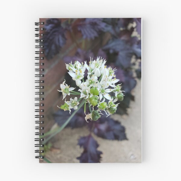 Item preview, Garlic Chives Over Perilla designed and sold by concretebotany.