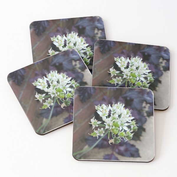 Item preview, Garlic Chives Over Perilla designed and sold by concretebotany.