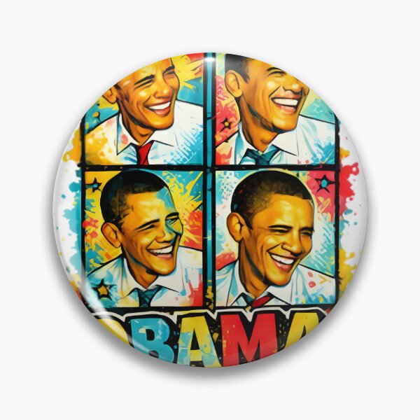 Item preview, Stylish and Iconic Barack Obama Inspired Design for Fans and Supporters designed and sold by Barbara Souza.
