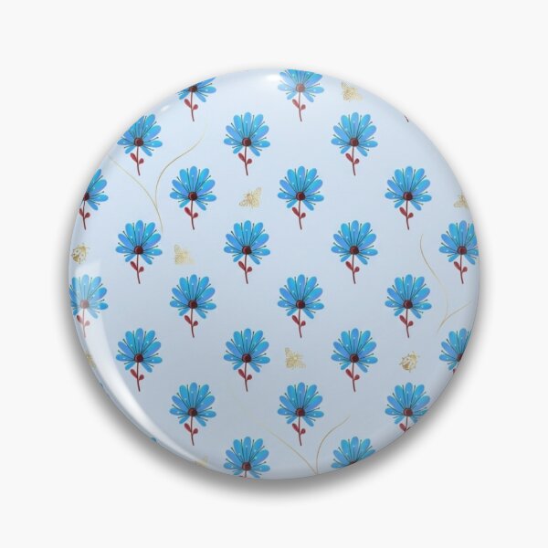 Item preview, Blue Daisy Pattern designed and sold by ShivCraftStudio.