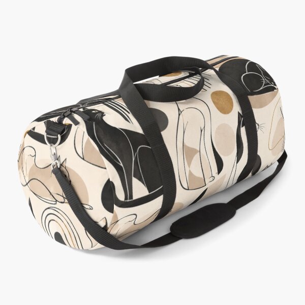 Item preview, Abstract Scandinavian Cat Silhouettes Floral Cat Design designed and sold by Aramdesing.