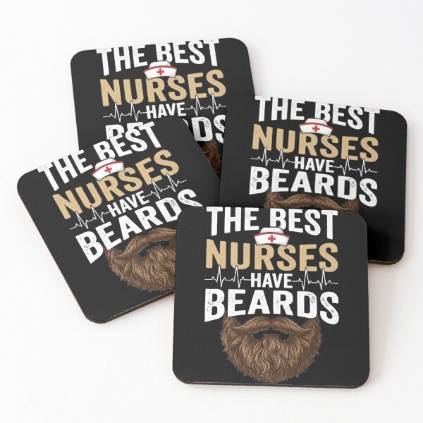 Item preview, The Best Nurses Have Beards Male Nurse Bearded Nursing Healthcare designed and sold by w66aboo.