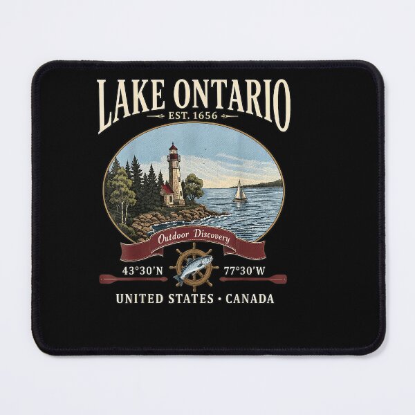 Item preview, Lake Ontario Retro 90's Lake American for Men Women designed and sold by Szartstudios.