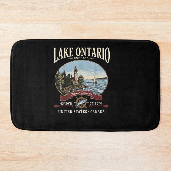 Item preview, Lake Ontario Retro 90's Lake American for Men Women designed and sold by Szartstudios.