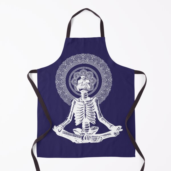 Item preview, Meditating Skeleton Design | Dark Spiritual Art | Inner Peace designed and sold by Half Mess.