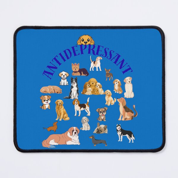Item preview, Dog Antidepressant Cute Funny Feline Therapy Gift designed and sold by Evelashop.