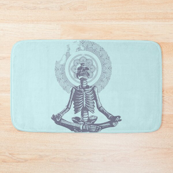 Item preview, Meditating Skeleton Design | Dark Spiritual Art | Inner Peace designed and sold by Half Mess.