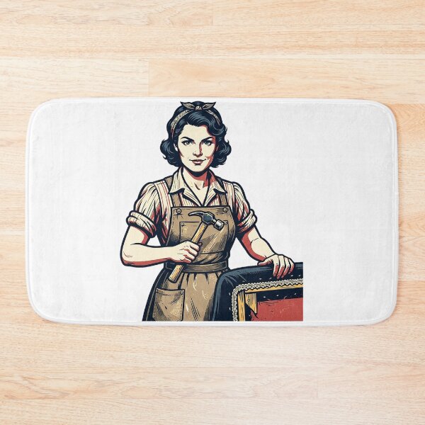Item preview, Vintage Upholsterer Portrait designed and sold by eduardoroa22.