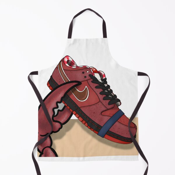Aperçu de l'œuvre Nike SB Homard Rouge créée et vendue par Jus3na.