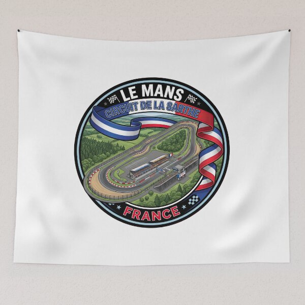 Item preview, Le Mans Motorsport Circuit France designed and sold by enzoade.
