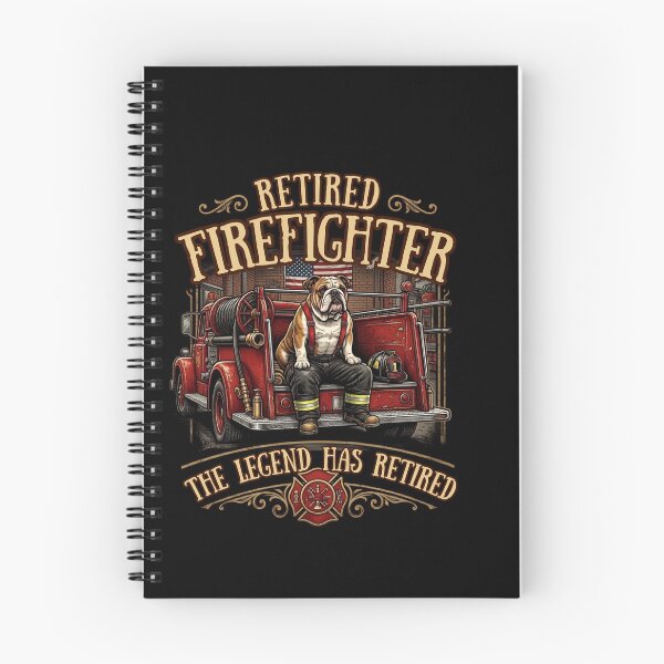 Item preview, Retired Firefighter The Legend Has Retired Bulldog Fire Rescue Retirement Gift  designed and sold by w66aboo.