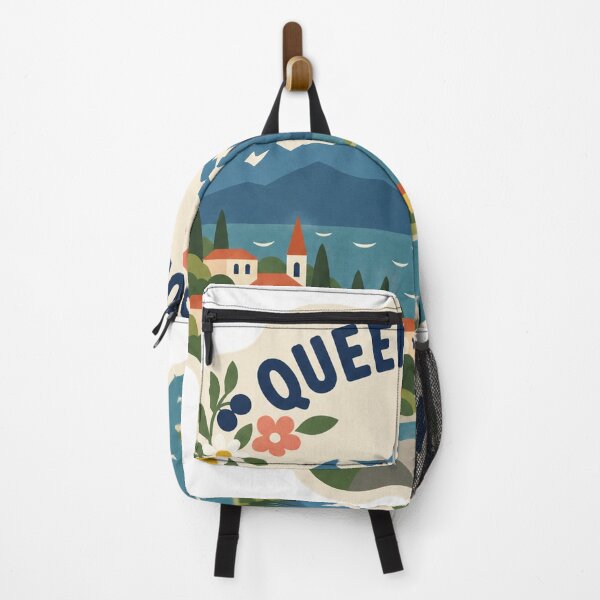 Item preview, Queenstown New Zealand Travel Souvenir Modern Folk Art designed and sold by VisualArtsOasis.