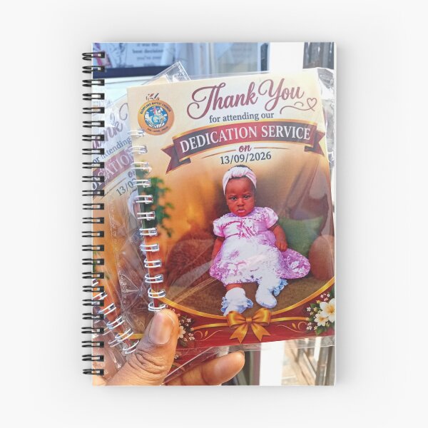 Item preview, A6 Spiral Notebook  designed and sold by Giftprinsolution.