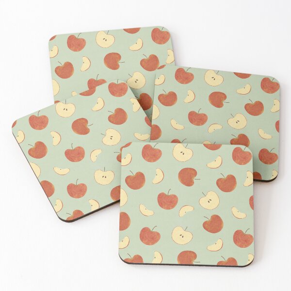 Item preview, Apple Pattern 2 (Green) designed and sold by The Innocent Ghost Project.