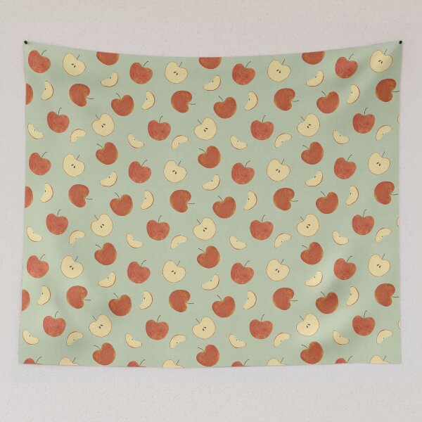 Item preview, Apple Pattern 2 (Green) designed and sold by The Innocent Ghost Project.