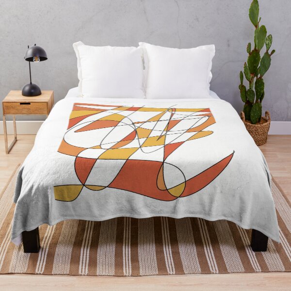 Item preview, Vibrant Abstract Scribble No. 44 - Colorful Line Art designed and sold by iampaulmorris.