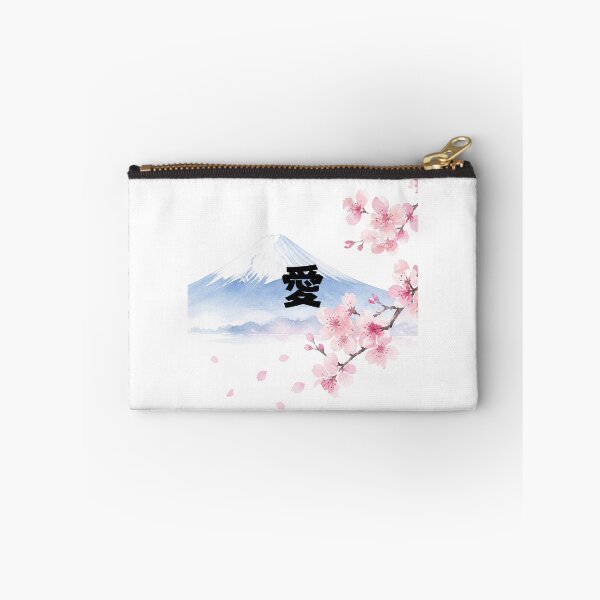 Item preview, Ai - Love | Mount Fuji & Cherry Blossom | Japanese Design designed and sold by JapanMemoir.