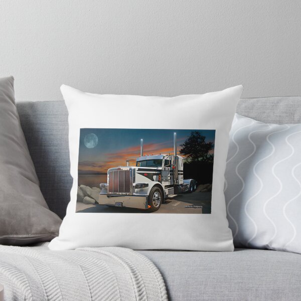 Item preview, Classic Peterbilt Truck Illustration for Trucking Enthusiasts and Drivers designed and sold by Dark  Horse.